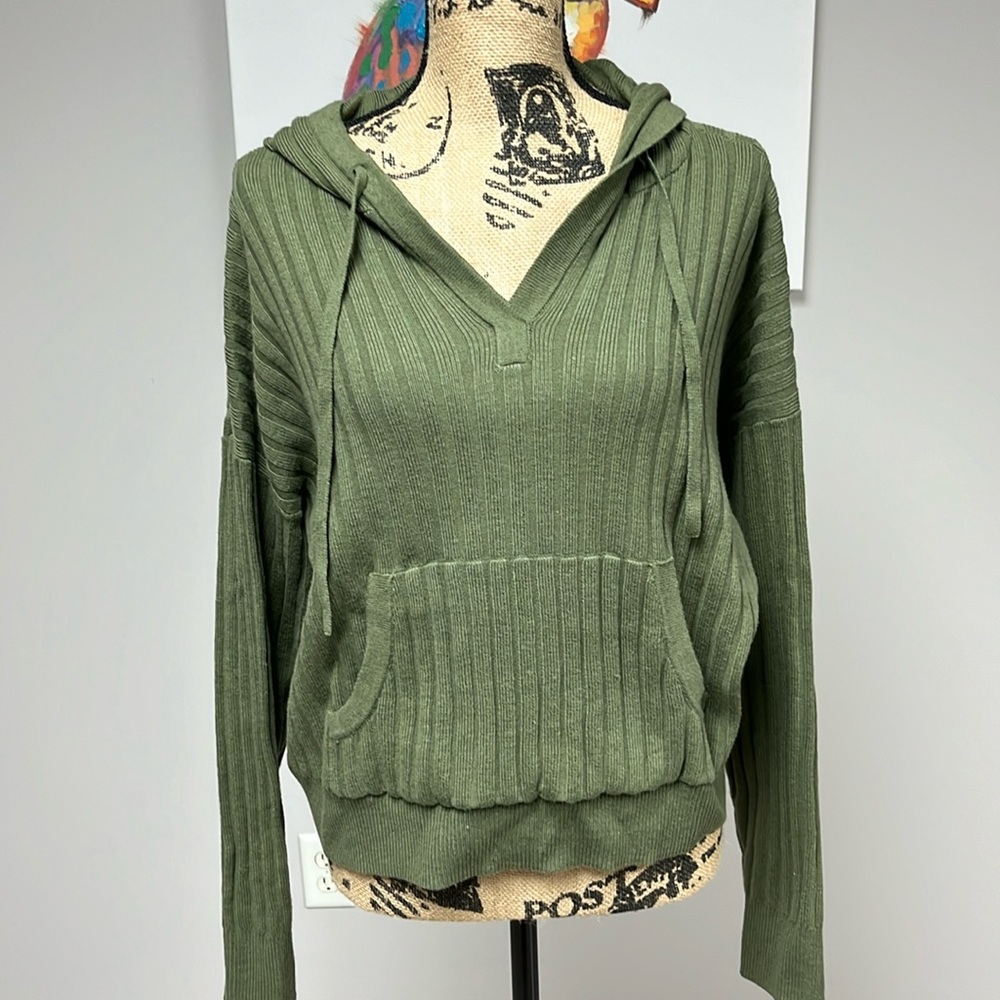 Luck brand hooded sweater. Size small